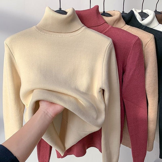 WW | Warmer Damenpullover aus Samt