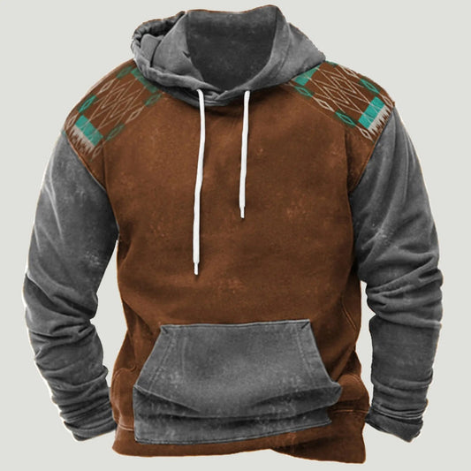 WW | Herbst Kapuzenpullover Aus Bequemen Stoff Für Männer
