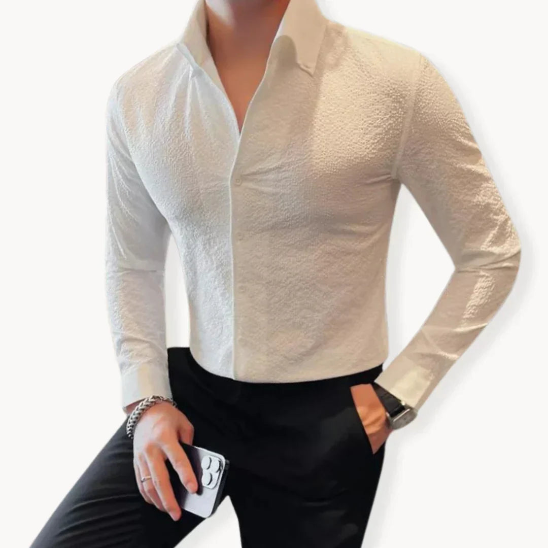 Luxurious classic commuter shirt