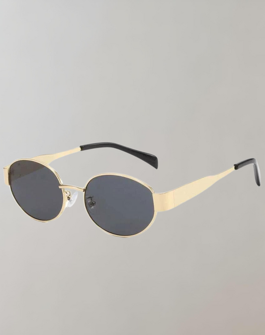 WW - Sonnebrille Damen Gold | Vintage Retro Sunglasses Women