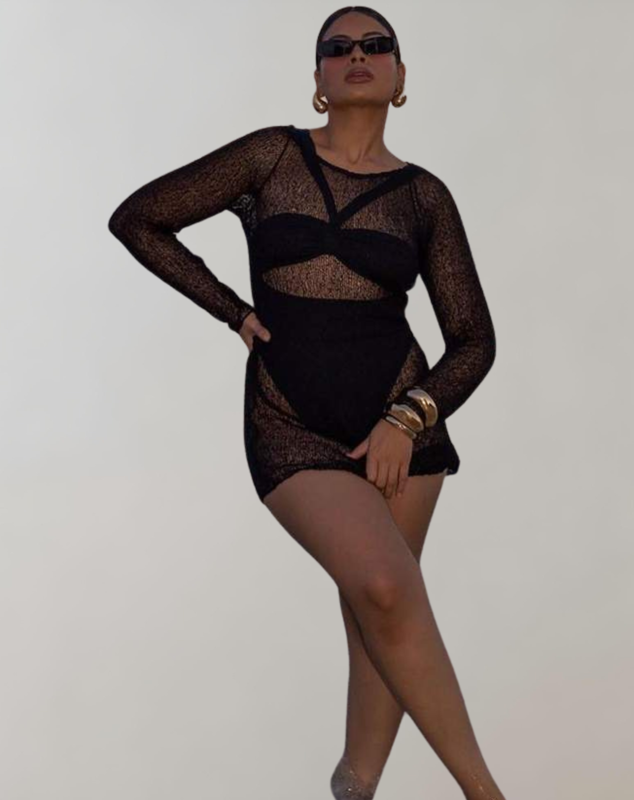 WW - Transparentes Minikleid | Sexy Elegantes Sommerkleid