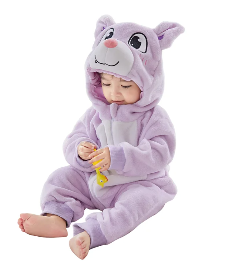 WW | Flanell Onesie - 2-36 Monate, Kuschelig weich und atmungsaktiv – Ultimativer Komfort für Ihr Baby
