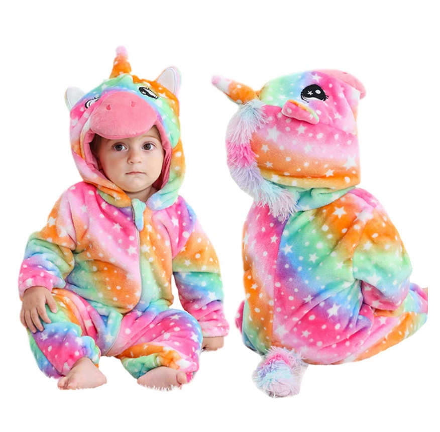 WW | Flanell Onesie - 2-36 Monate, Kuschelig weich und atmungsaktiv – Ultimativer Komfort für Ihr Baby