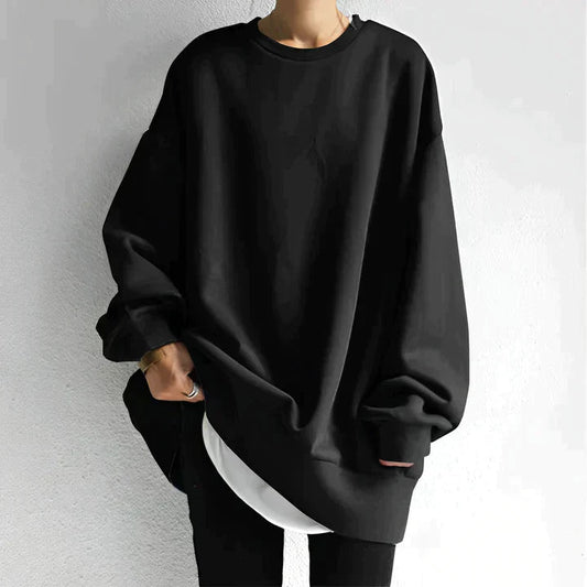 WW | Gemütlicher Oversized Damenpullover Stilvoller Lässig-Fit Komfort