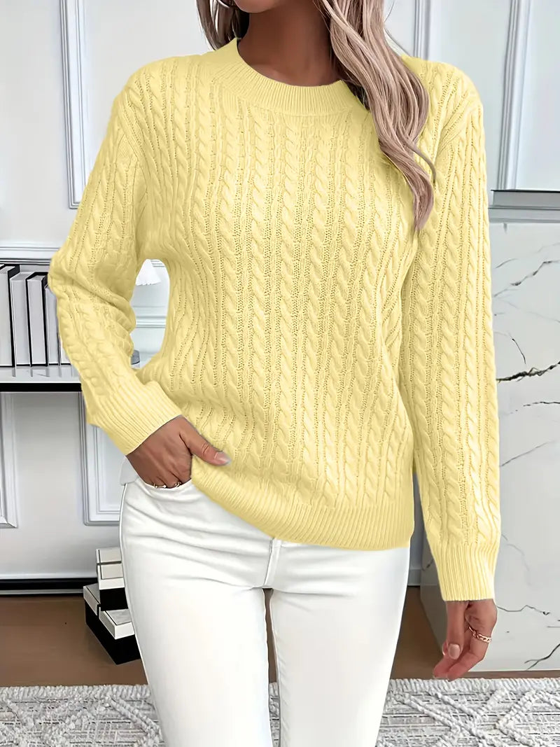 WW | Cozy Women's Autumn Sweater Stylish & Versatile Fall Fashion