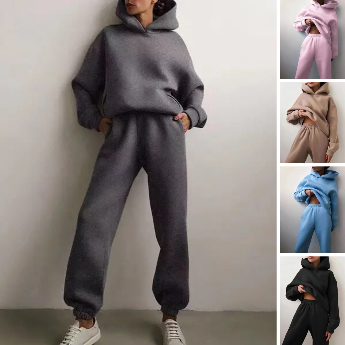 WW | Cozy Women's Hoodie and Sweatpants Set for Ultimate Comfort