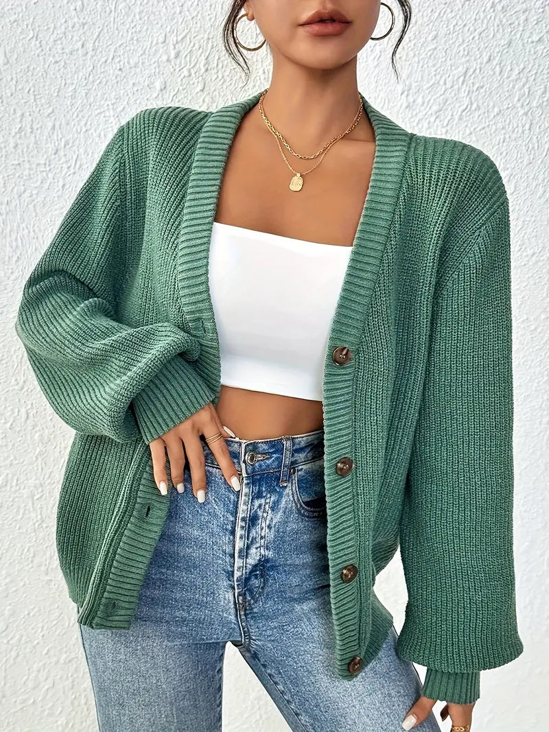 WW | Gemütlicher Damen Langcardigan Stilvolles Herbst-Layering-Essential