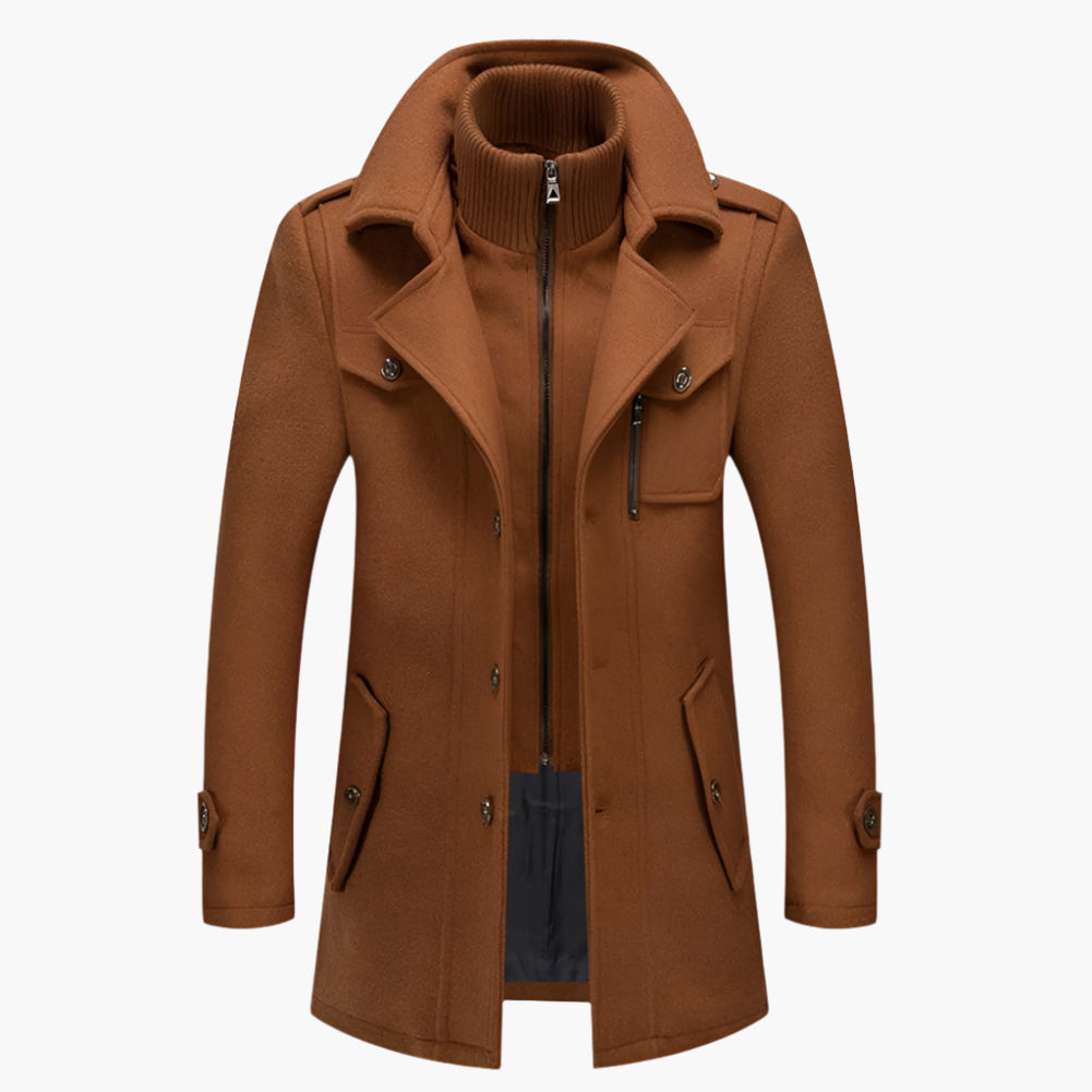 WW | Wintermantel Elegant Zweiteilig - Stilvolle Business- und Freizeitjacke