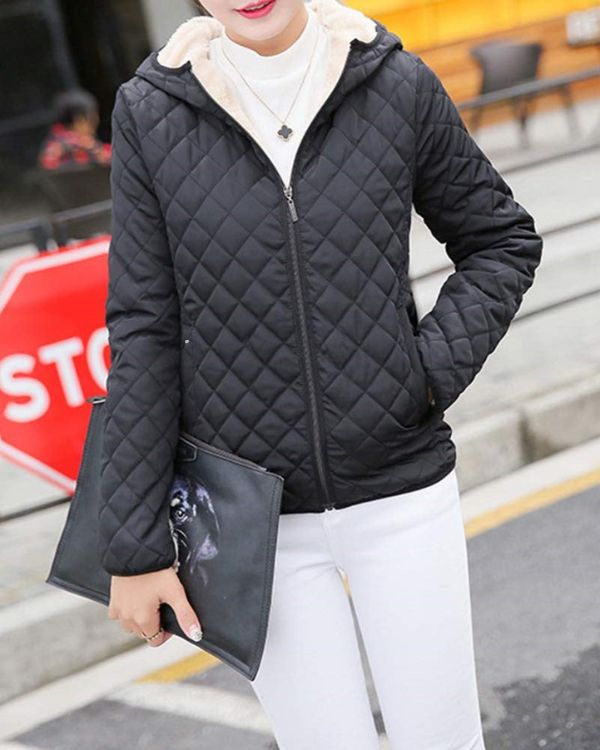WW | Winter Modische Winterjacke in Olivgrün für Frauen
