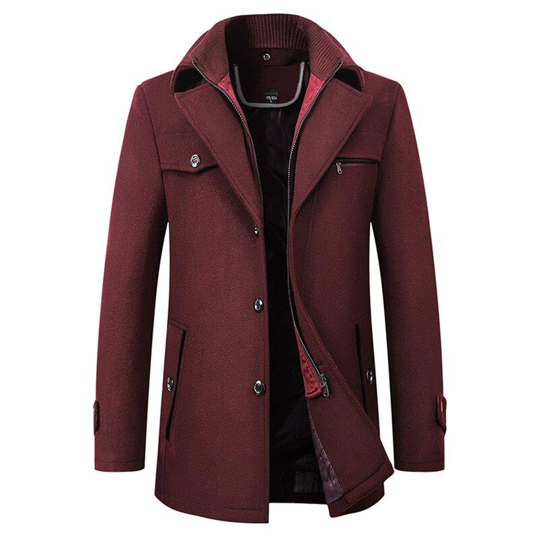 WW | Gepolsterte Winterjacke Für Männer Für Kalte Tage