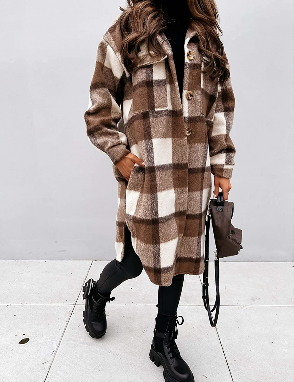 WW | Long & Trendy Wool Jacket