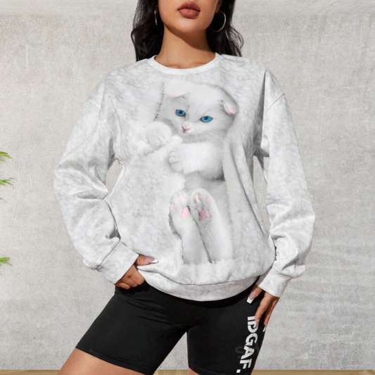 WW | Trendiger Animal-Print-Pullover
