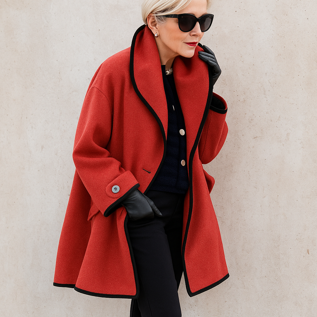 WW | Damen Oversized Trenchcoat - Weiter Schnitt
