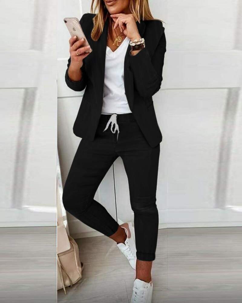 WW | Blazer Damen - Modern - Bequem und vielseitig - Perfekt für die Arbeit und zum Ausgehen am Abend
