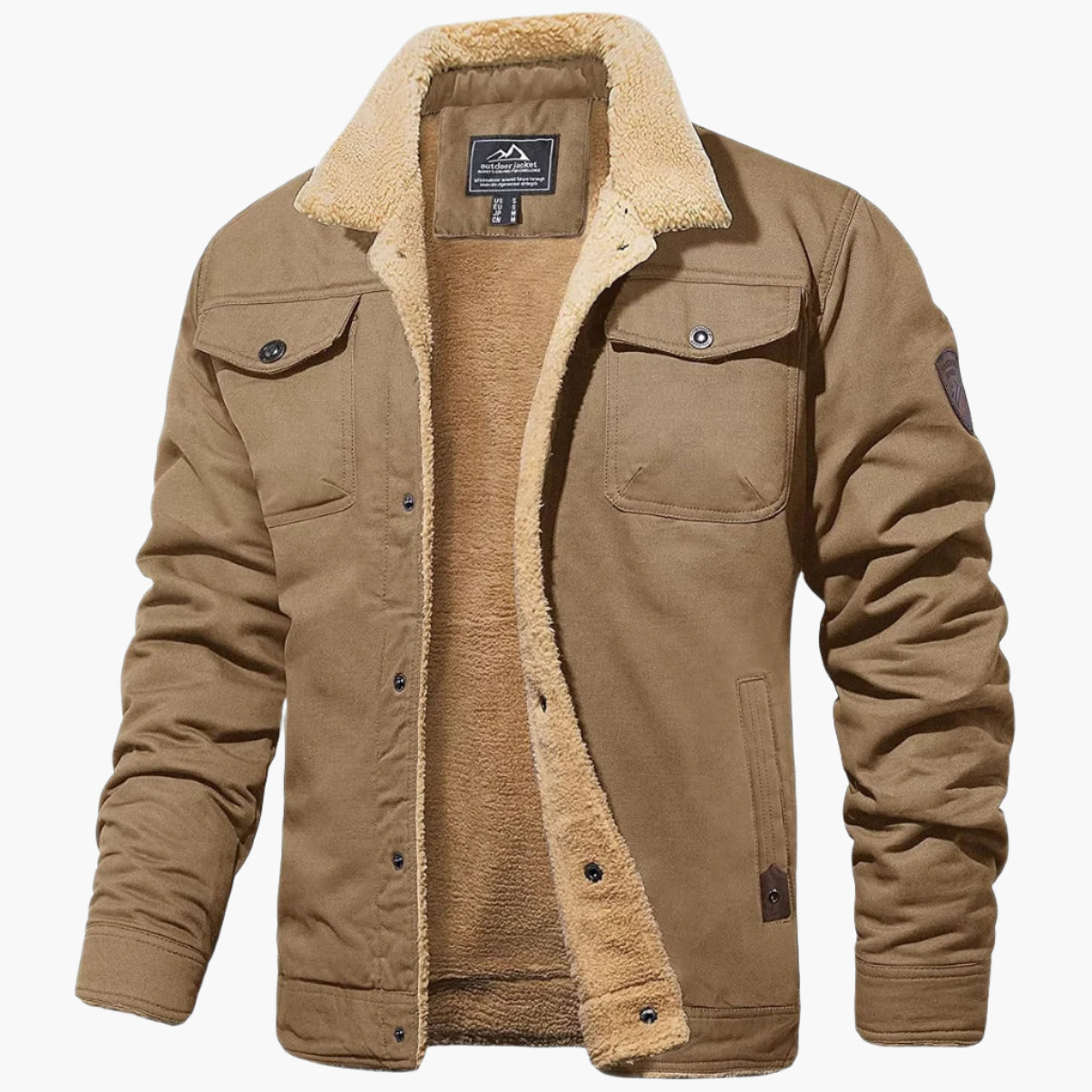 WW | Winter Bomberjacke Vintage Stil - Warm gefüttert für Freizeit und Alltag