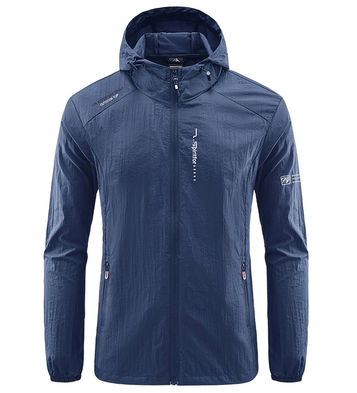 WW | Lightweight and casual men's hooded softshell jacket - Perfect for autumn/winter
