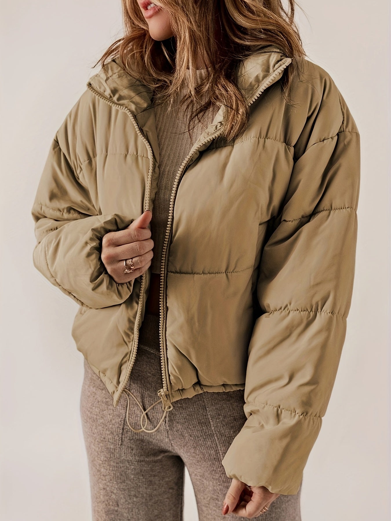 WW | Damen-Steppjacke mit Reißverschluss - Lässige Alltagsjacke für Sie