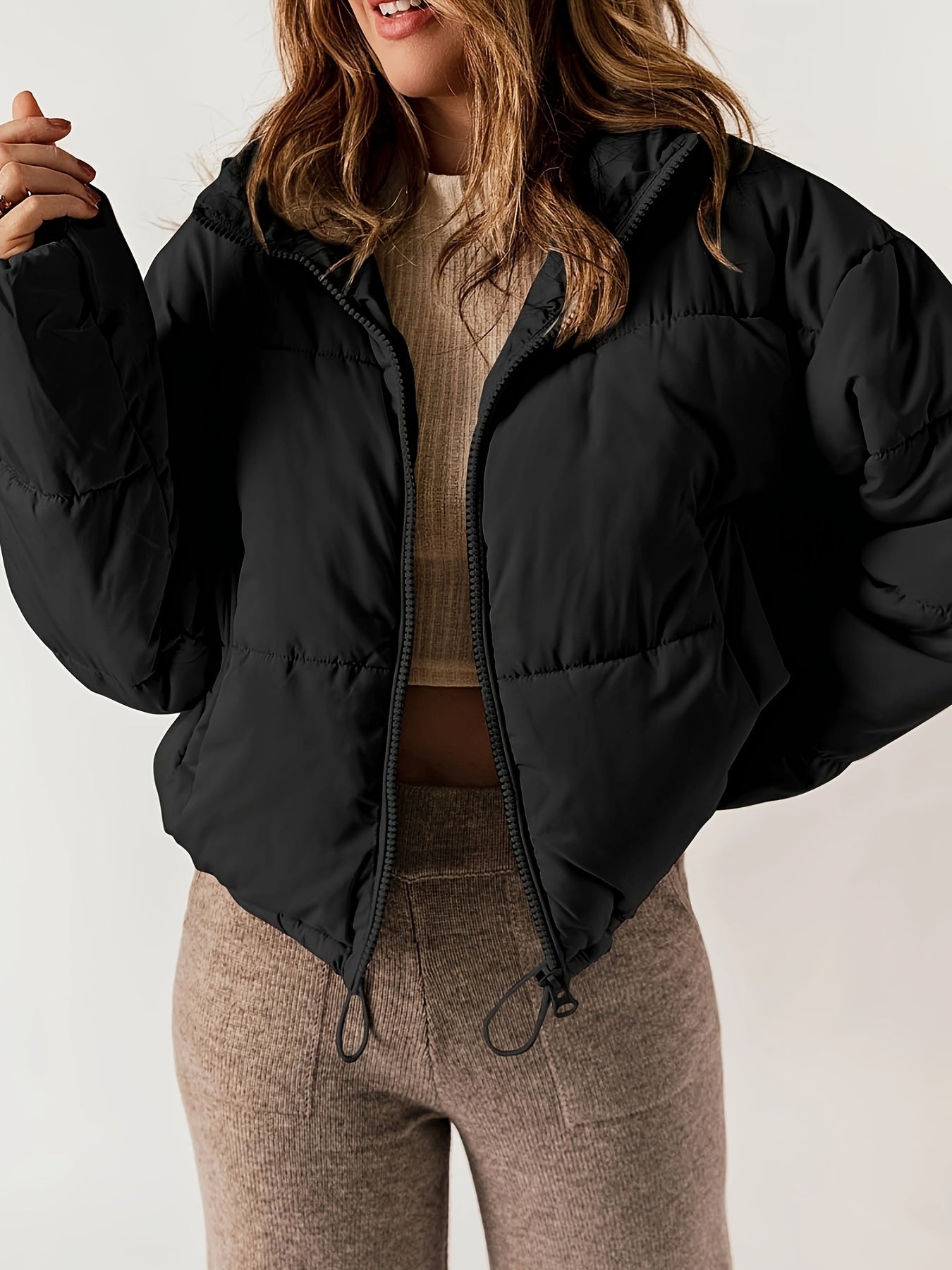 WW | Damen-Steppjacke mit Reißverschluss - Lässige Alltagsjacke für Sie