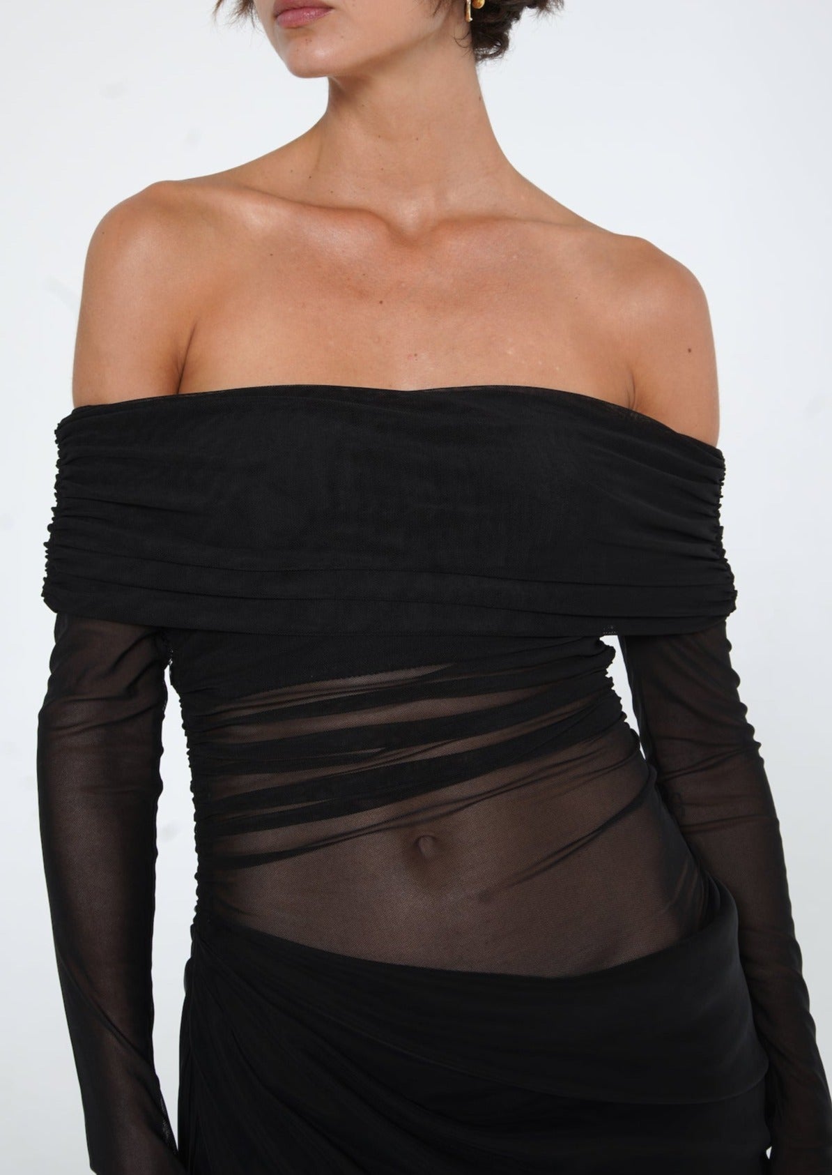 Lydia™ | Maxi dress with draped back