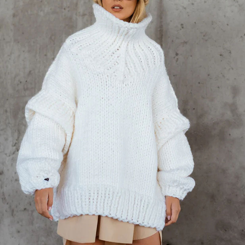 WW | Übergroßer Lässiger Pullover
