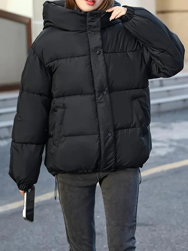 WW | Übergroße Pufferjacke - Kapuzen Design - Wärmende & Stilvolle Winter Schicht