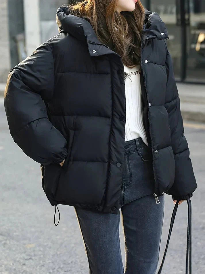 WW | Übergroße Pufferjacke - Kapuzen Design - Wärmende & Stilvolle Winter Schicht