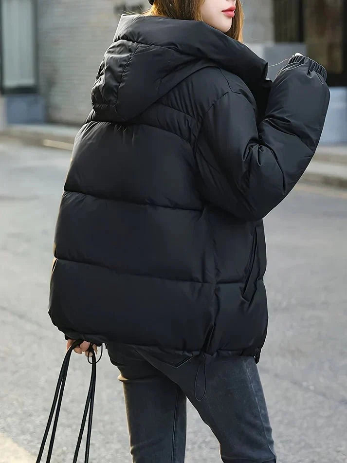 WW | Übergroße Pufferjacke - Kapuzen Design - Wärmende & Stilvolle Winter Schicht
