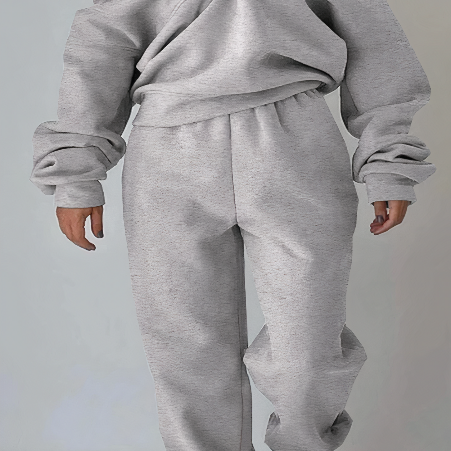 WW | Damen-Trainingsanzug 2er-Set mit Hoher Taille und Bequemer Passform