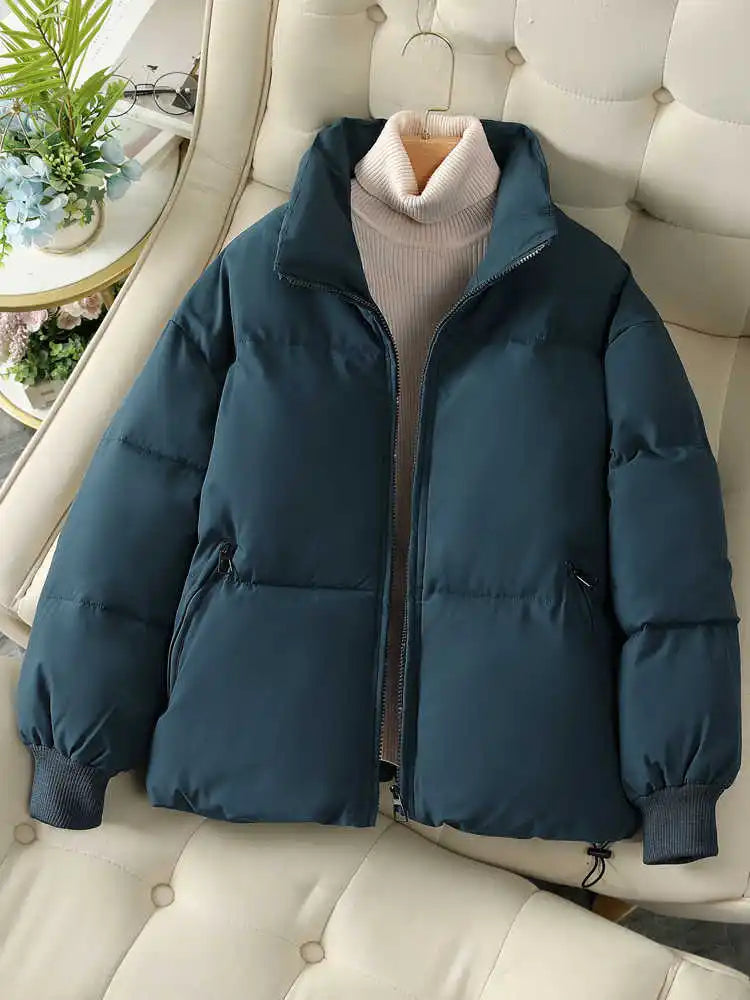 WW | Women's Cotton Short-Style Jacket with Zipper