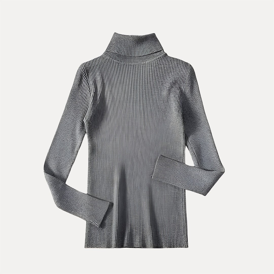 WW | Women's Ribbed Turtleneck Sweater