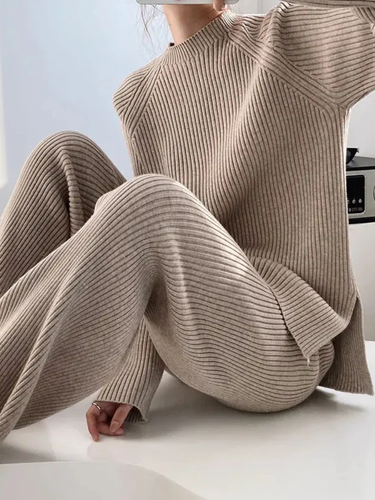 WW | Women's Soft Rib-Knit Set