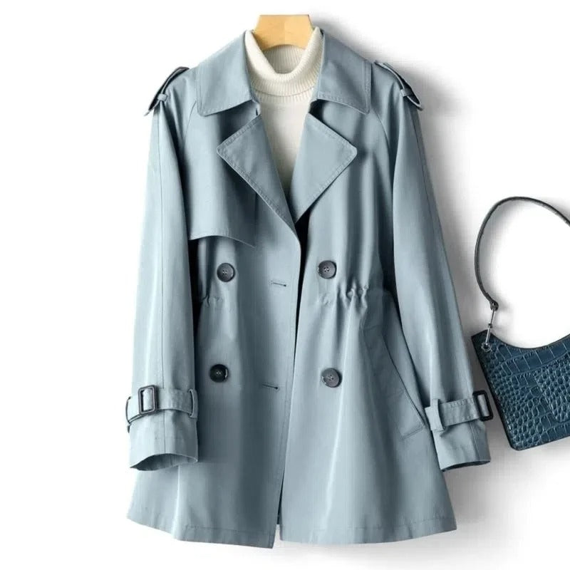 WW | Women's Double-Breasted Trench Coat