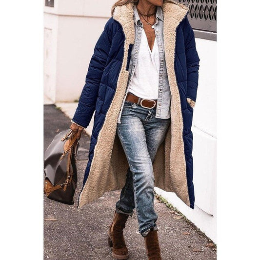 WW | Hazel Fleece & Casual Mantel mit Kapuze