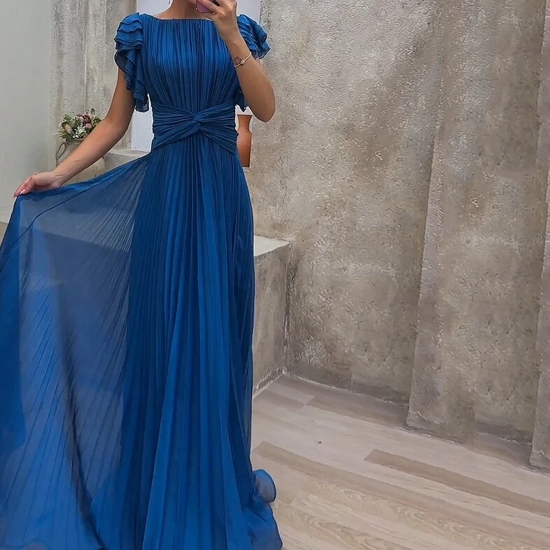 WW | Evening Dress with Shiny Look