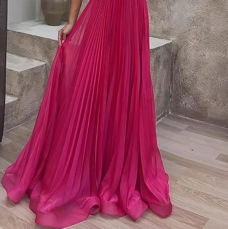 WW | Evening Dress with Shiny Look