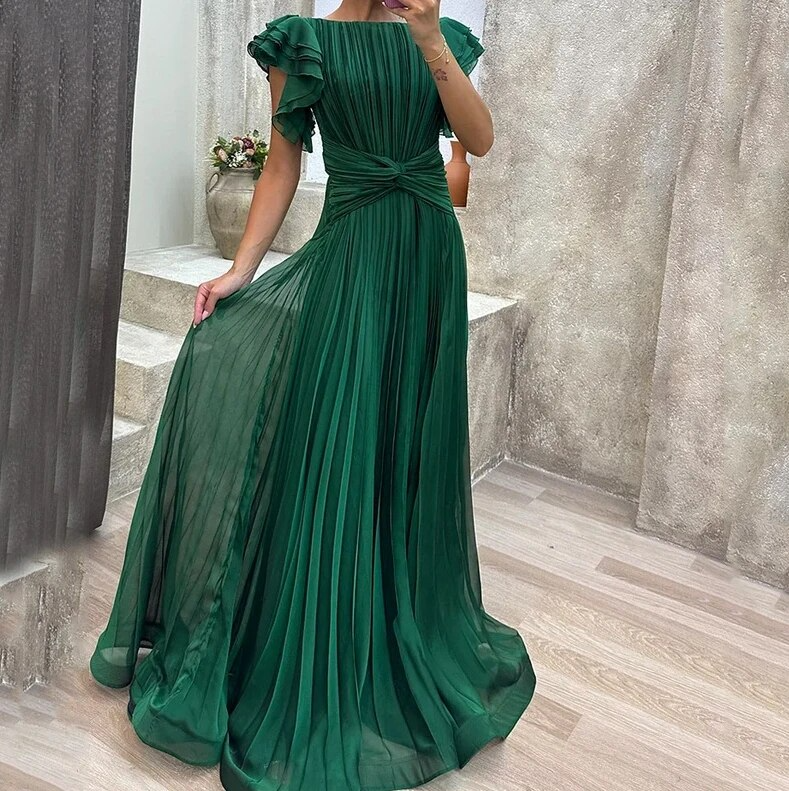 WW | Evening Dress with Shiny Look