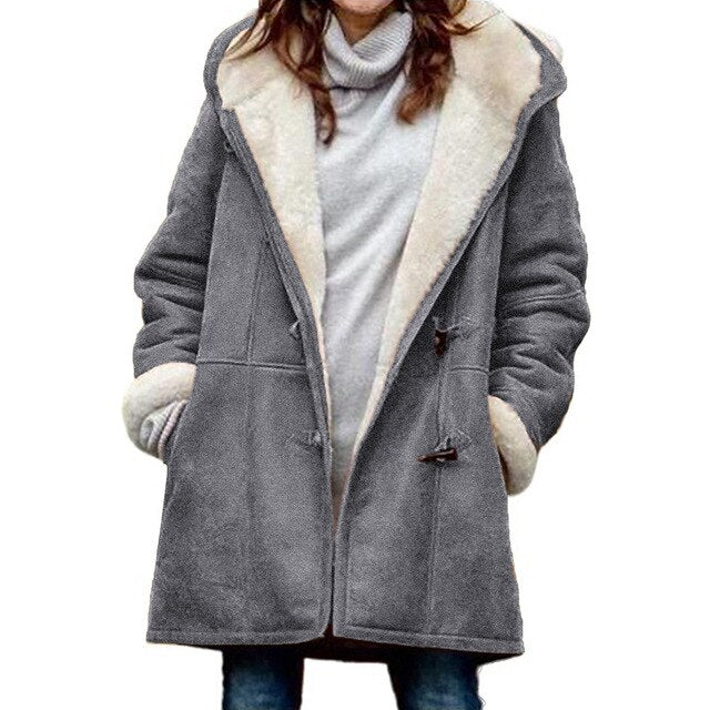 WW | Fleecejacke mit Kapuze Nonchalant für Damen