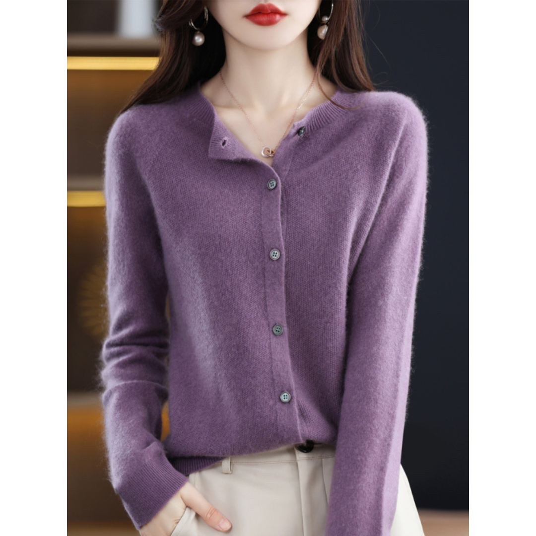 WW | Cardigan mit Knöpfen - Zeitloses Sweatshirt