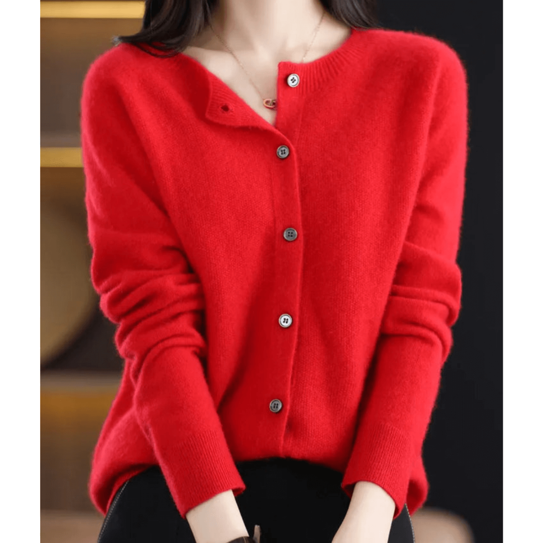 WW | Cardigan mit Knöpfen - Zeitloses Sweatshirt