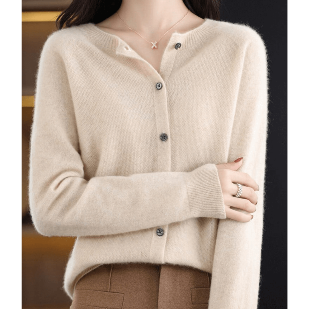 WW | Cardigan mit Knöpfen - Zeitloses Sweatshirt