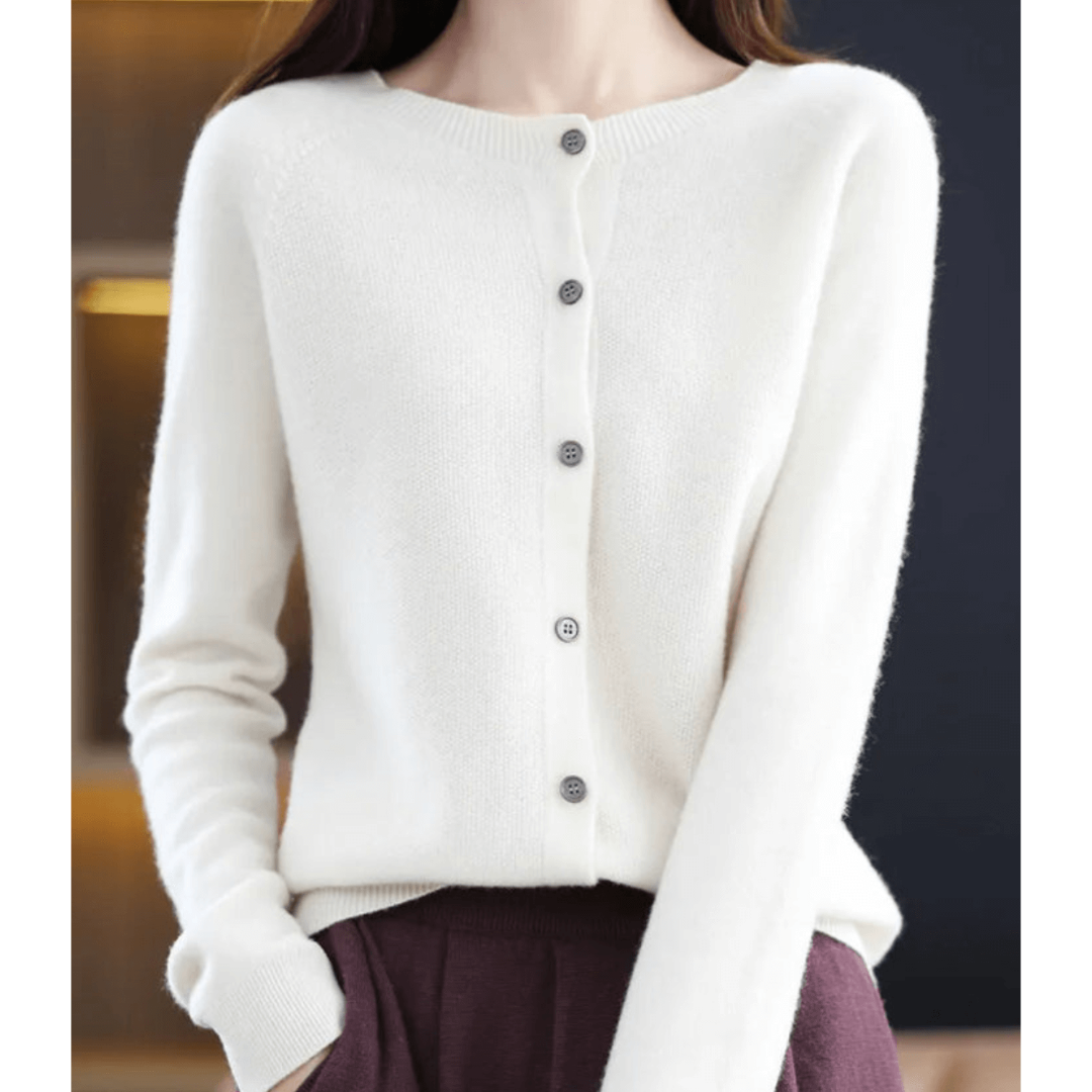 WW | Cardigan mit Knöpfen - Zeitloses Sweatshirt