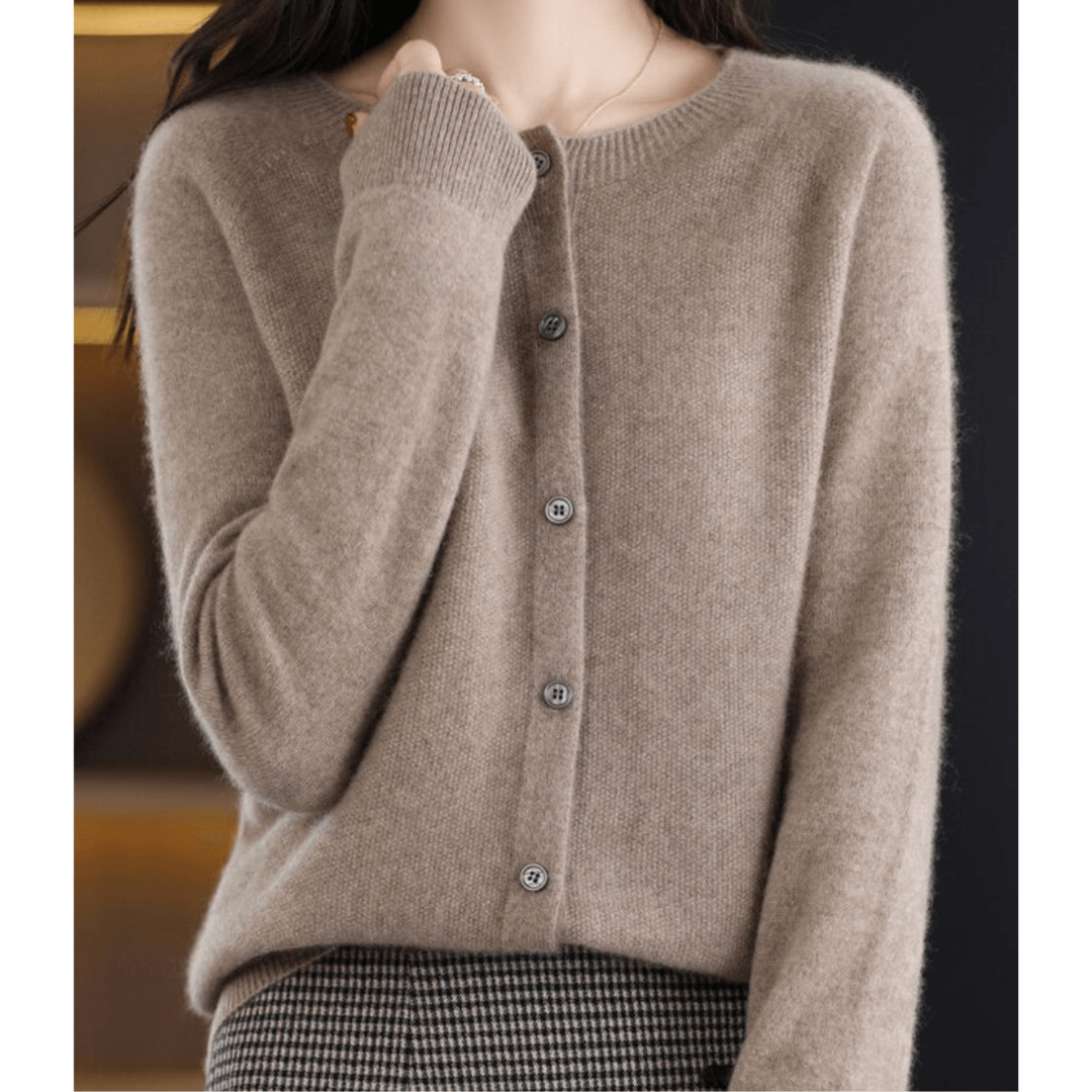 WW | Cardigan mit Knöpfen - Zeitloses Sweatshirt