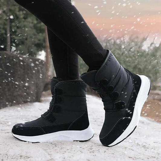 WW | Combat Stiefel - Wasserabweisend Mid-Calf mit Klettverschluss