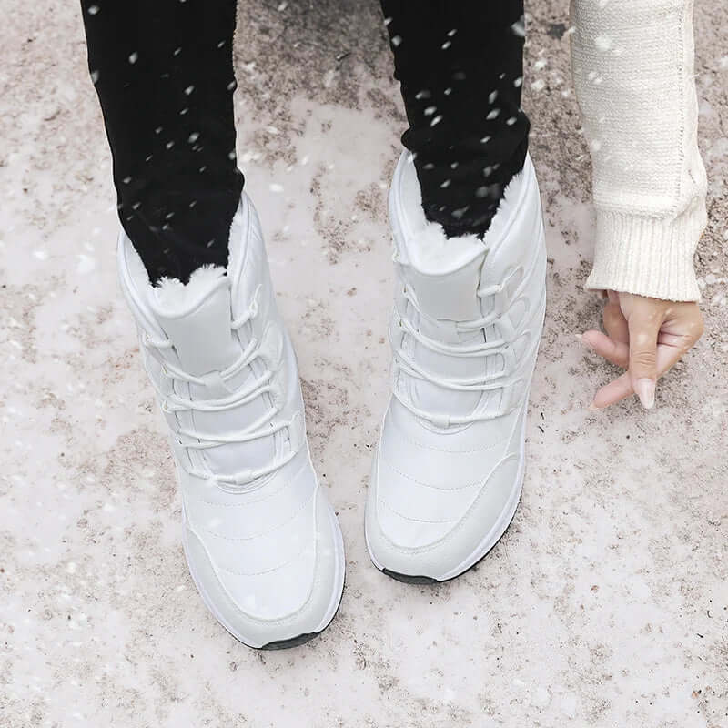 WW | Combat Stiefel - Wasserabweisend Mid-Calf mit Klettverschluss