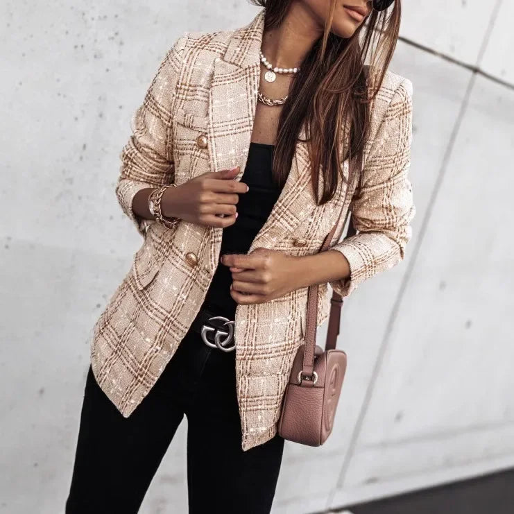 WW | Jacke mit langen Ärmeln - Übergangsjacke WW | mit Muster