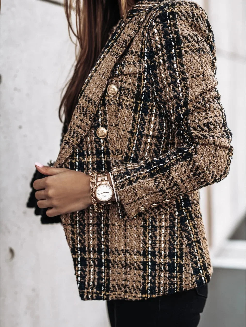 WW | Jacke mit langen Ärmeln - Übergangsjacke WW | mit Muster