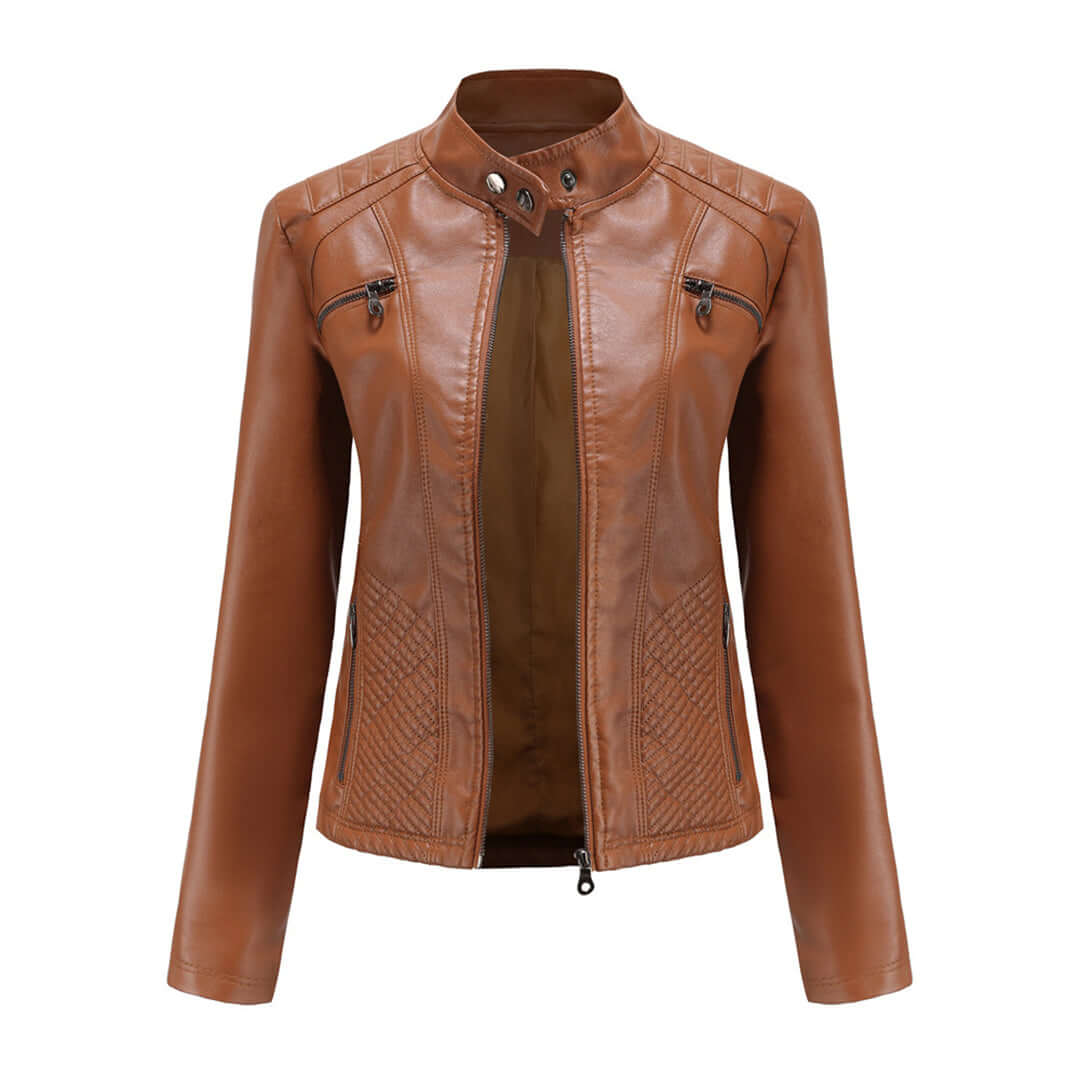 WW | Leather Jacket - Timeless Elegance