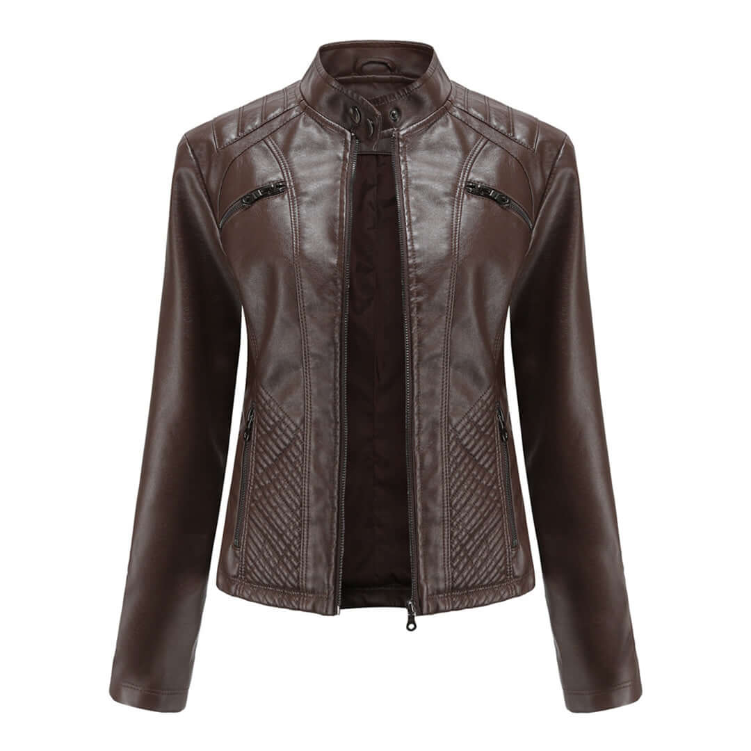 WW | Leather Jacket - Timeless Elegance