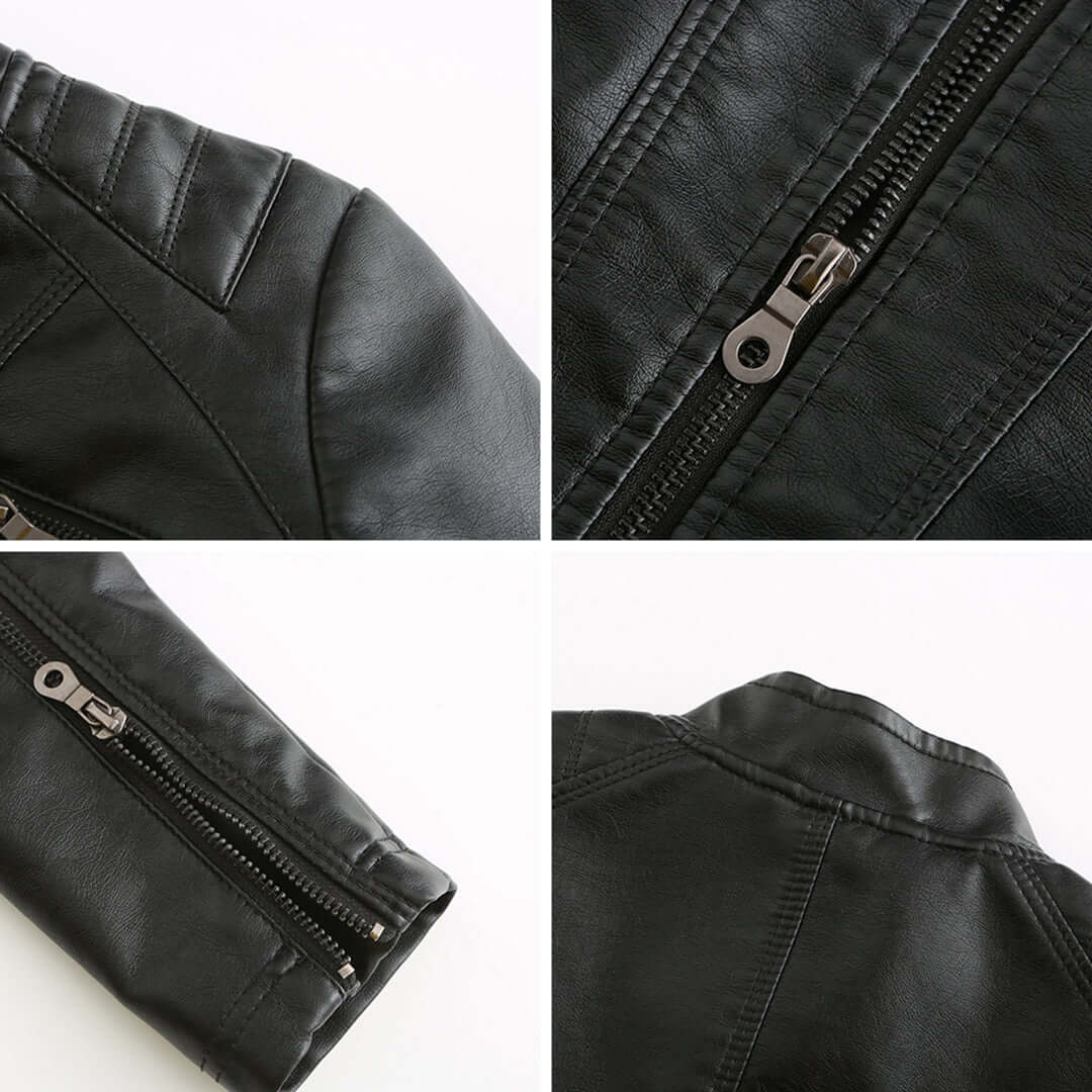 WW | Leather Jacket - Timeless Elegance