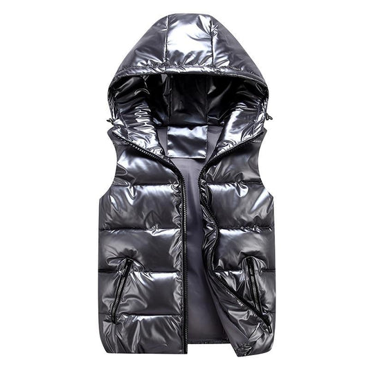 WW | Hooded Sleeveless Bodywarmer Puffer Vest